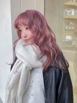 チクロヘアー(Ticro hair) @nkkn15 hightone pink