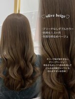 リルミー(Lilme)&nbsp;＊ブリーチなしダブルカラーオリーブ＊rina
