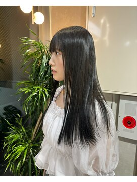 ラピス 福岡天神店(Lapis) カラー/トリートメント/オリーブカラー/艶髪