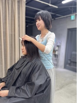 ラモード(LAMODE)の写真/【中崎町駅5分】口コミ＆リピ多数◆丁寧なヒアリングからお仕上げまであなたの専属StylistにゆだねてOK♪