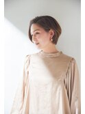 綺麗め丸みショート