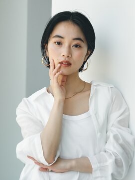 ソワネ 表参道(soigne) 表参道大人ショートボブ顔周りレイヤーカットくびれショート30代