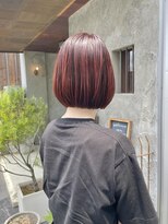 プライベートサロン キッテ(private salon kitte.)&nbsp;レッドブラウンボブ