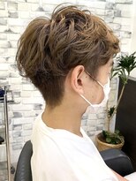 アニー 松戸(ANNI)&nbsp;スペインカール/スパイキーショート/ブルーブラック/フェザーパ