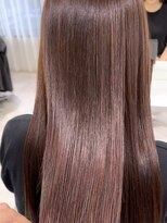 ヨーク(YOKE)&nbsp;【YOKE】髪質改善ストレートレイヤーカットオリーブグレージュ