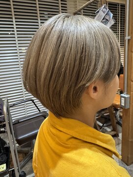 ヘアリゾート バルボア アイランド(hair resort Balboa Island) ショート×グレージュ