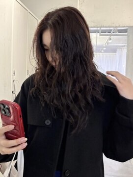 メルシー(merci.) パーマブラウンカラー