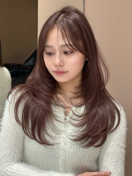 ロンドガーネット 池袋(Lond garnet) 暗めカラー/韓国風巻き/レイヤーカット/髪質改善/縮毛矯正/池袋