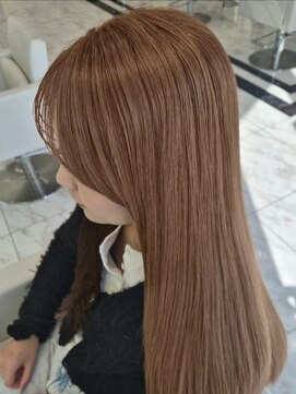 ザザアオヤマ(ZA/ZA AOYAMA) ［ブリーチなし］メルティーベージュ