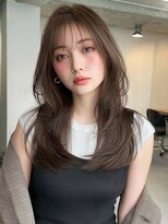 クイーン バイ ノイズ 西院(QUEEN by noism)&nbsp;ナチュラルレイヤートレンドカラー韓国風シースルーバング