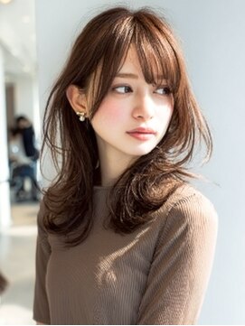 ダル 渋谷/表参道(DAL.) ハッシュカットミディアムレイヤーシャギー韓国ヘア