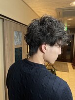 アールヌーベルヴァーグ(ar nouvelle vaugue)&nbsp;ラフな動きのメンズスパイラルパーマ
