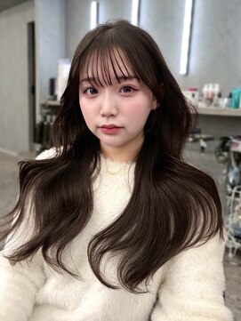 ボタン コロン 表参道 原宿(VOTAN COLON) ハッシュカット/韓国レイヤー/ミディアムレイヤー/原宿/顔まわり