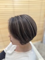 ハイレート 坂戸店(Hairate) ハイライト×ボブ×ベージュ