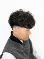 ビフィーノ リルネ フォー メン(Bifino Rilune for men) フェザーパーマ×テーパーフェード