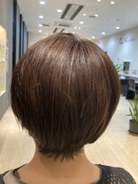 ビーズカラー イオンタウン米沢駅前店 人気の透明感カラー☆N.アッシュブラウン8トーン