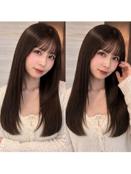 エルバイラビス 大宮(elu by lovis)の写真/生ケラチン配合8ステップトリートメント￥5500→￥3300*美髪潤うハホニコ/オージュア/バイカルテ取扱◎[大宮]