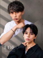 ロエメンズ(LOE men’s)&nbsp;リバースセンターパート/ニュアンスパーマ[大宮]
