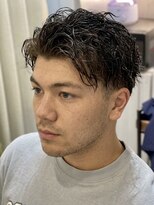 ミリオンバックス 神田店(Million Bucks)&nbsp;men’sパーマスタイル【ライトサイド】