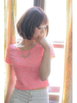 セシル 高津店(SECIL) 口元に手を当てるスタイル☆