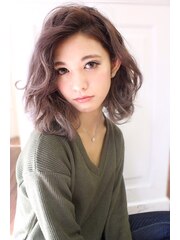 【Beautysalon Peige】鎖骨ラインの大人ボブ♪