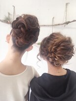 ヘアセットで気合を入れてあばれ祭りへ