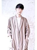 サイドパートショート・フェザーマッシュ・ソフトツーブロック