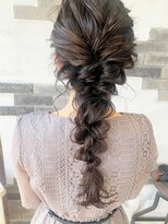 アルモヘアヴォーグ 静岡(ALMO hair VOGUE)&nbsp;【ALMO】編みおろしヘア