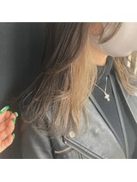 リー 京橋(Lee) 【Lee京橋】ミディアム×インナーベージュ