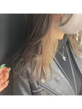 リー 京橋(Lee) 【Lee京橋】ミディアム×インナーベージュ