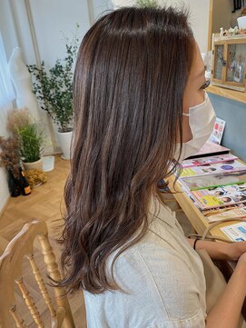 メルク(merc.) 大人気くすみベージュで大人ヘアー