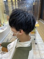 クオリス 上板橋店(QUALIS) ふんわりマッシュショート【重た目バング×刈り上げ】