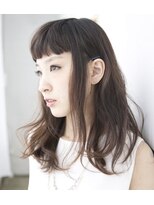 ジェイズ ヴィス エイル(J's.viz.a:ile) 眉上バングエアリーストレート20代30代40代50代 アッシュカラー