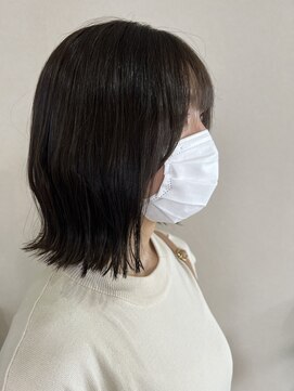 ヘアーアートミュージアム(Hair Art Museum) 切りっぱなしスタイル！ダークマットスタイル☆