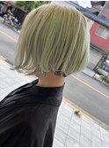 ペールグリーン　ハイトーンカラースタイル♪ 【延山styling】