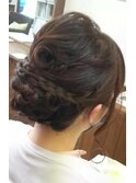 ヘアセット大人可愛いナチュラル20代30代40代フェイスレイヤー