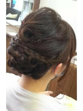 ヘアーサロン プアメリア(Puamelia) ヘアセット大人可愛いナチュラル20代30代40代フェイスレイヤー