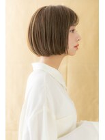 カバーヘア イヴ 戸頭店(COVER HAIR EVE)&nbsp;ニューヨークドライカット前下がり大人ボブ315Z戸頭10代20代30代