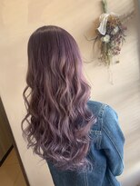 カノエ 下松店(canoe)&nbsp;ラベンダー/ピンク/髪質改善縮毛矯正/髪質改善/韓国風/韓国ヘア
