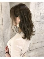 ガレリアエレガンテ 各務原店(GALLARIA Elegante) 色落ちまで可愛い☆ブリーチ無しカーキベージュ