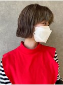【obje't ciel】ウェーブボブ×MIXアッシュカラー【山口紗季】