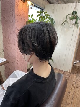 ロッソバイアルター 鎌取(ROSSO by aL-ter) 【グレージュカラー/ハイライトカラー/斜めバング】千葉香奈