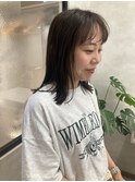 ベージュカラー/ロブ