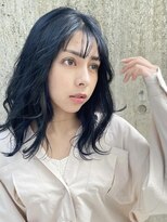 イフ 高崎本店(Ifh)&nbsp;ミディアム×ブルーブラックIfh本店高崎/高崎市/高崎イオン近く