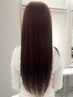 【髪質改善】縮毛矯正+TOKIOトリートメント＋カット＋髪質改善前処理￥ 16000