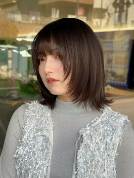 シュク 高円寺(SYUK) 加藤【高円寺 中野】レイヤーボブ/外ハネミディ/小顔ヘア