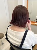 ピンクヘアーとボブ