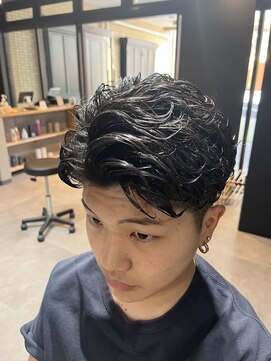 スウェル 柏店(Swell) ウルフ/アッシュブラック/カルマパーマ/ベリーショート/柏
