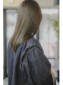 premium透明感ケアカラー【髪質改善水素ケア】+カット