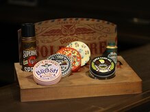 アンドバーバー(&Barber)の雰囲気（各種ポマード取揃えております。限定品の予約も承っております！）